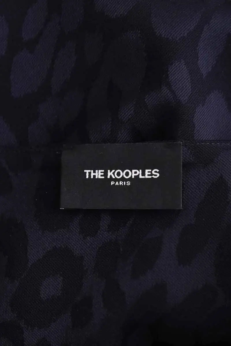 Mini jupe The Kooples Marine en Synthétique