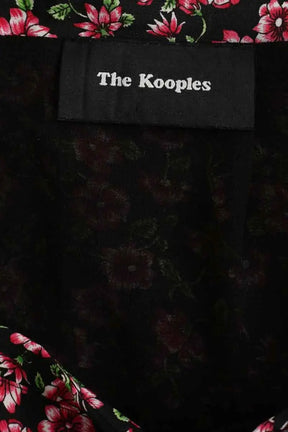 Mini jupe The Kooples Noir en Synthétique