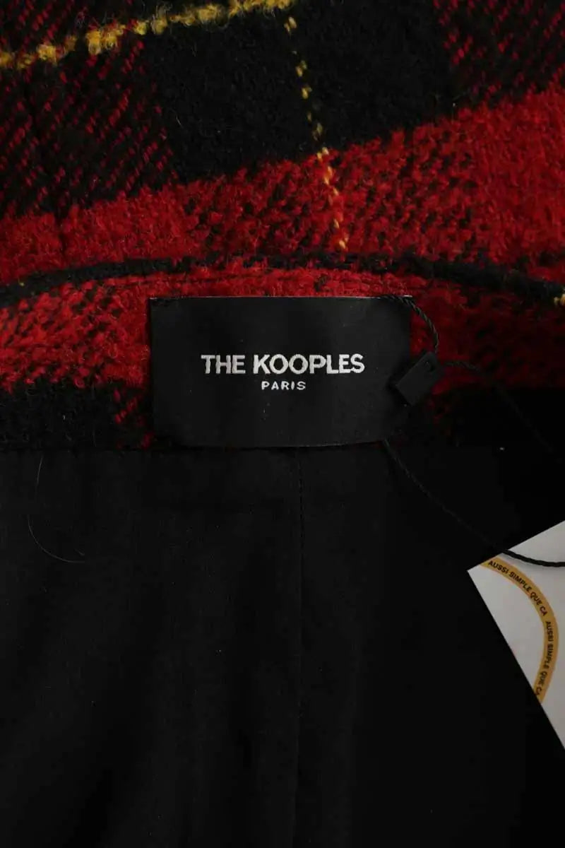 Mini jupe The Kooples Rouge en Polyester