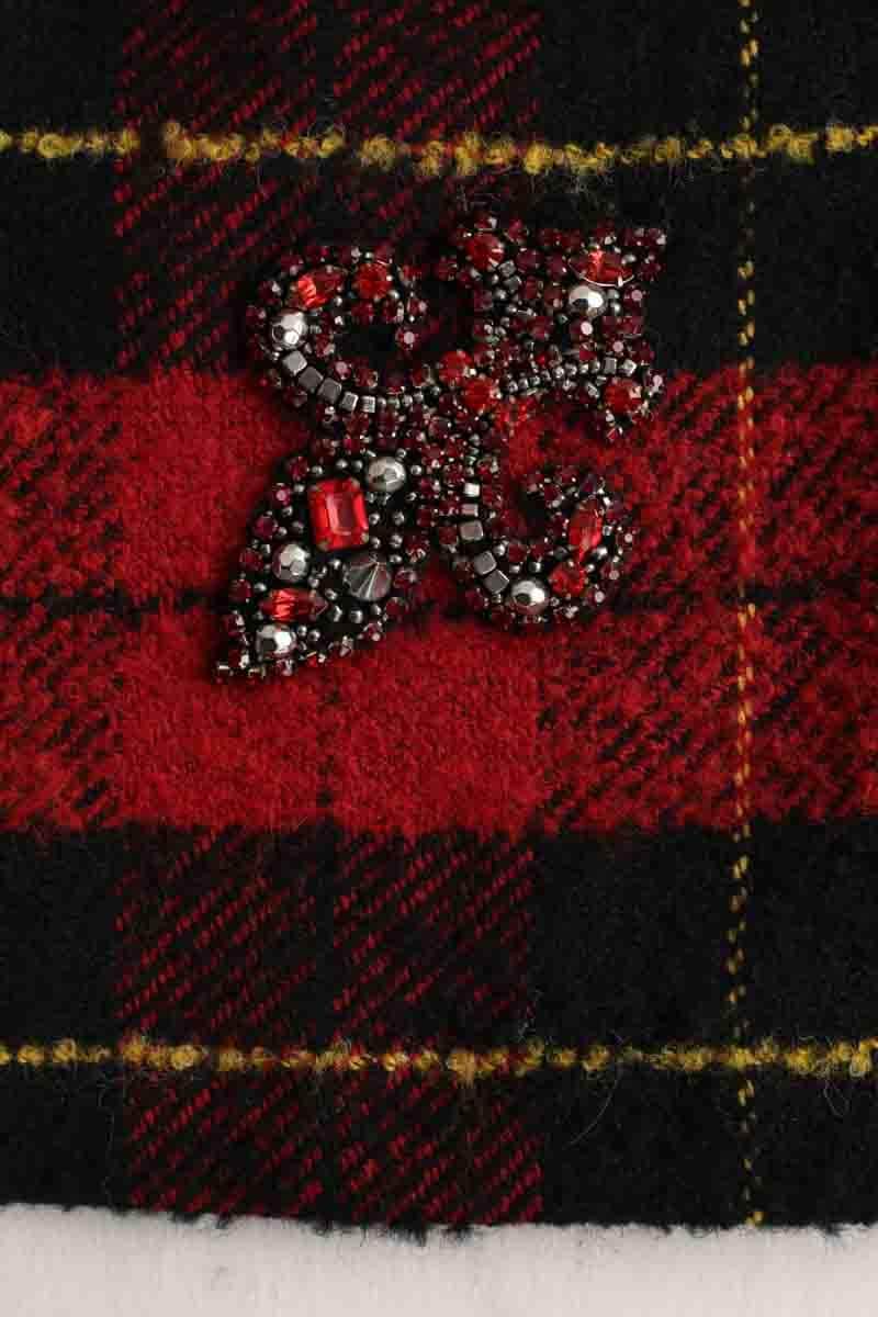 Mini jupe The Kooples Rouge en Polyester
