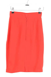 Mini jupe Thierry Mugler Orange en Viscose, taille S - Seconde Main