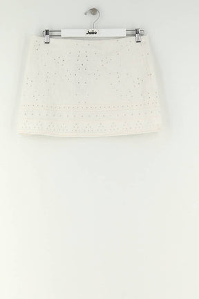 Mini jupe Vanessa Bruno Blanc en Coton