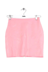 Mini jupe Versace Rose en Synthétique, taille S - Seconde Main