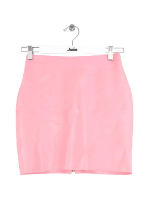 Mini jupe Versace Rose en Synthétique, taille S - Seconde Main