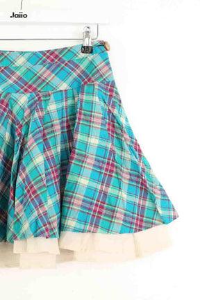 Mini jupe Vivienne Westwood Bleu en Coton