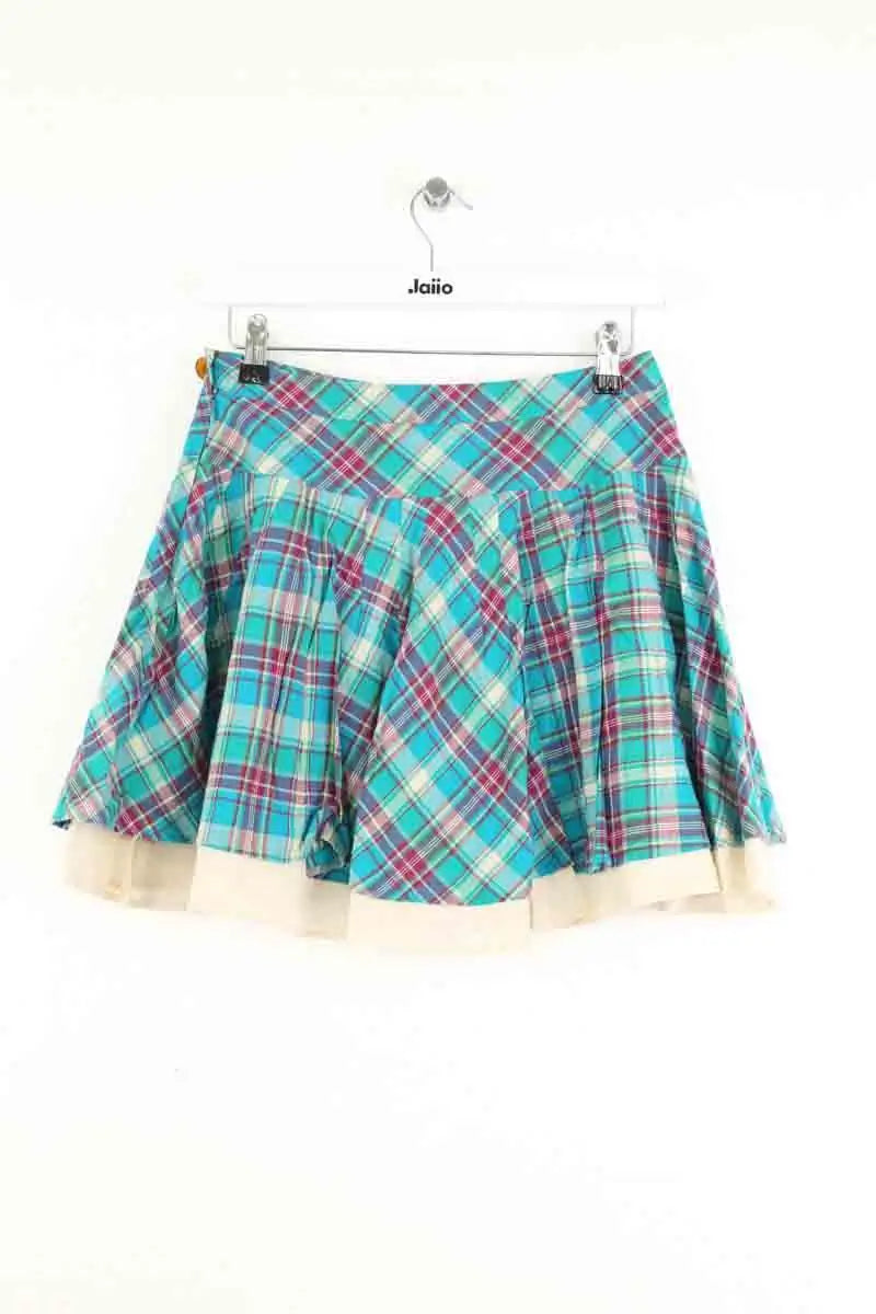 Mini jupe Vivienne Westwood Bleu en Coton