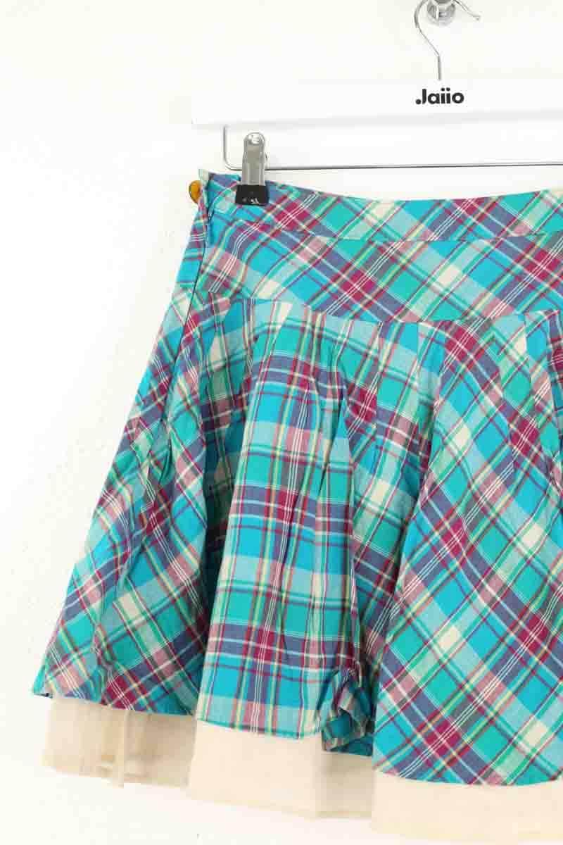 Mini jupe Vivienne Westwood Bleu en Coton