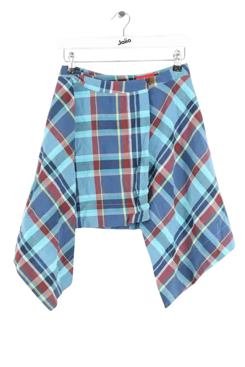 Mini jupe Vivienne Westwood Bleu en Coton, taille S - Seconde Main