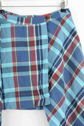 Mini jupe Vivienne Westwood Bleu en Coton
