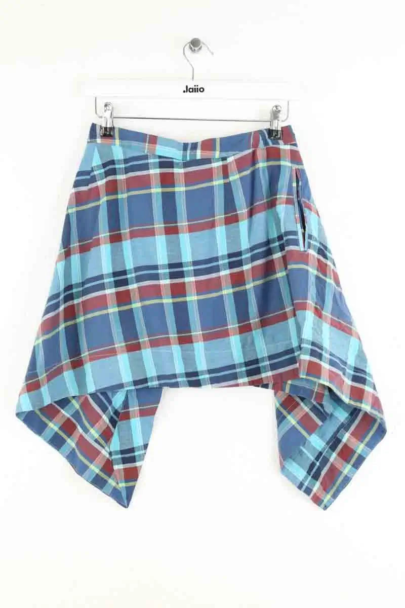 Mini jupe Vivienne Westwood Bleu en Coton