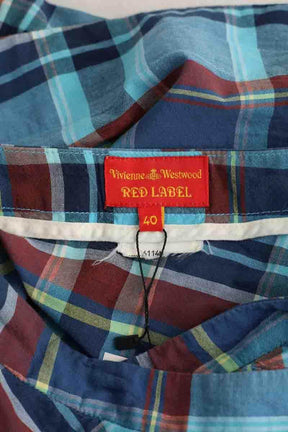 Mini jupe Vivienne Westwood Bleu en Coton