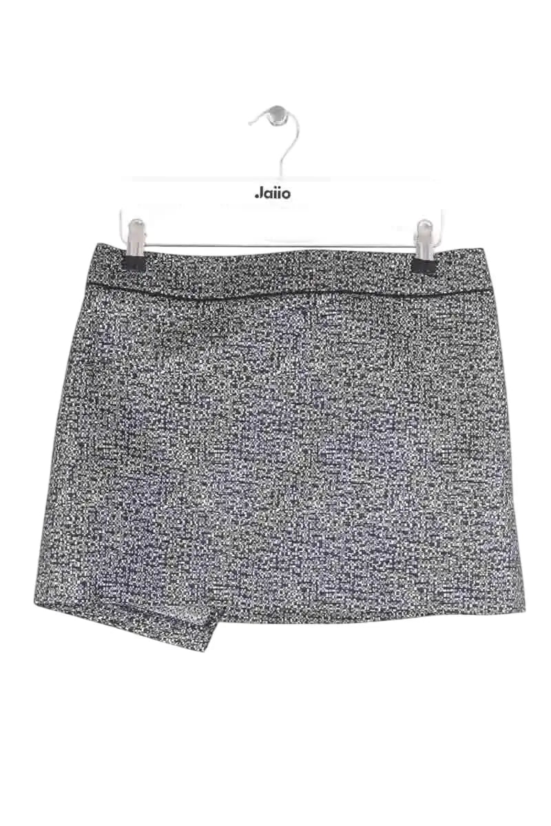 Mini jupe Zadig & Voltaire Argent en Synthétique, taille S - Seconde Main