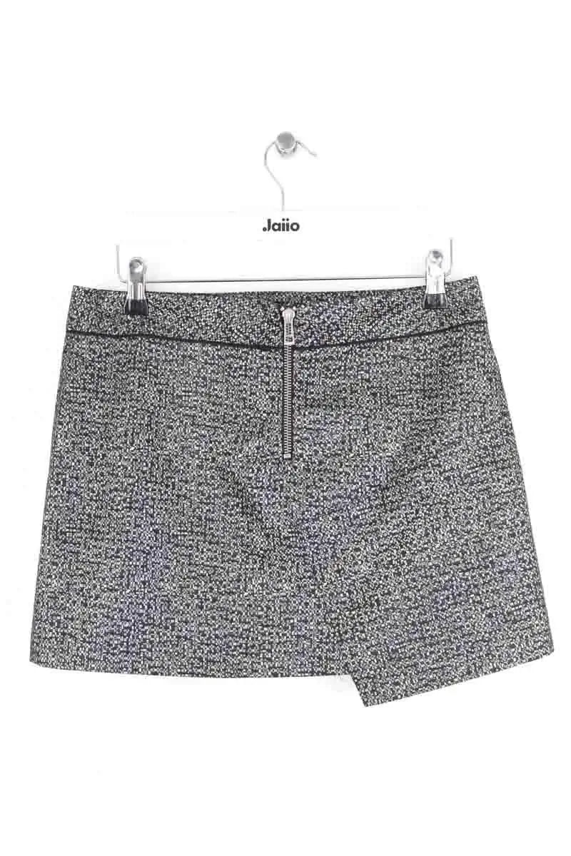 Mini jupe Zadig & Voltaire Argent en Synthétique