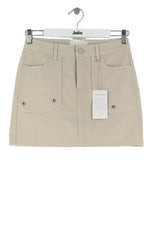 Mini jupe Zadig & Voltaire Beige en Coton, taille S - Seconde Main