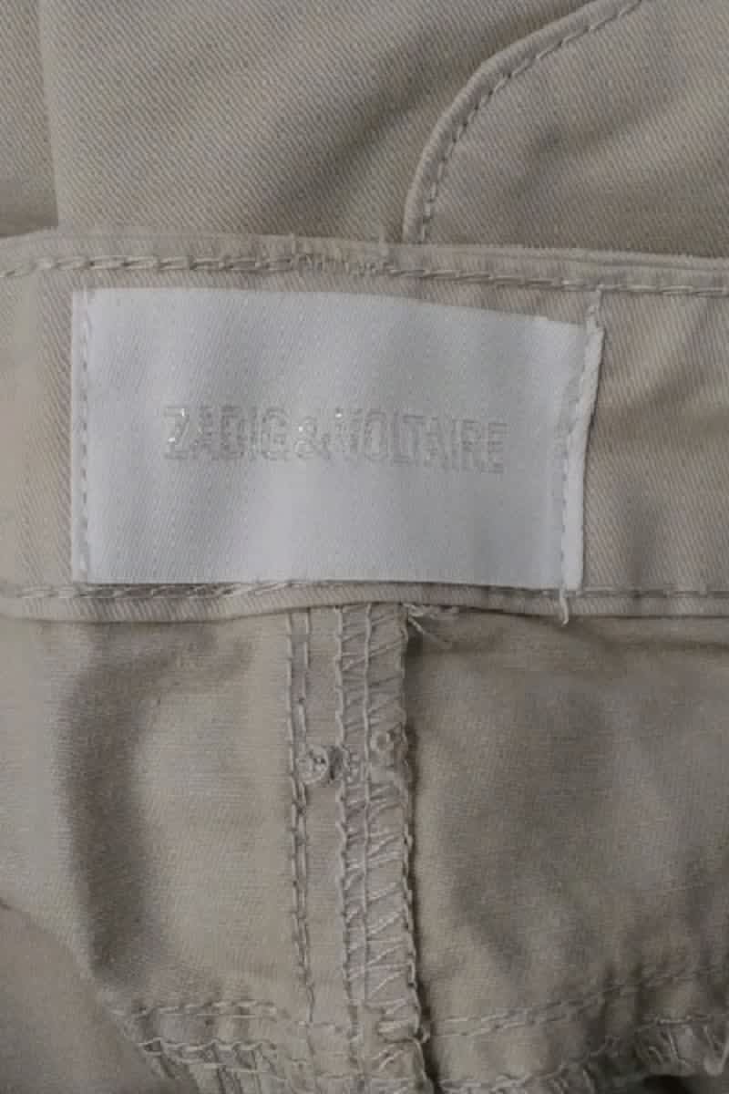 Mini jupe Zadig & Voltaire Beige en Coton