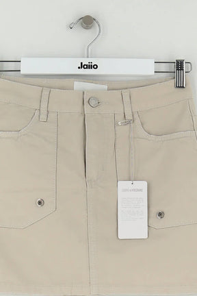 Mini jupe Zadig & Voltaire Beige en Coton