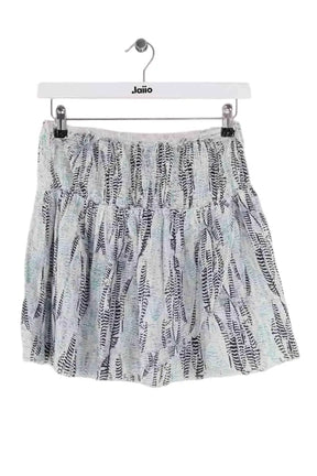 Mini jupe Zadig & Voltaire Blanc en Coton, taille M - Seconde Main