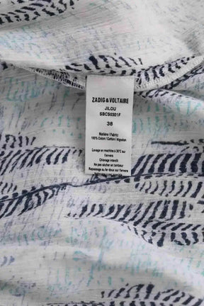 Mini jupe Zadig & Voltaire Blanc en Coton