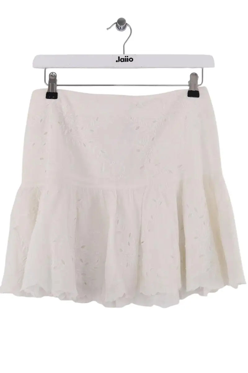 Mini jupe Zadig & Voltaire Blanc en Coton, taille S - Seconde Main