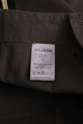 Mini jupe Zadig & Voltaire Bleu en Coton
