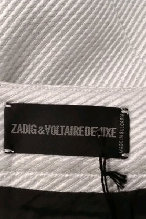 Mini jupe Zadig & Voltaire Doré en Coton