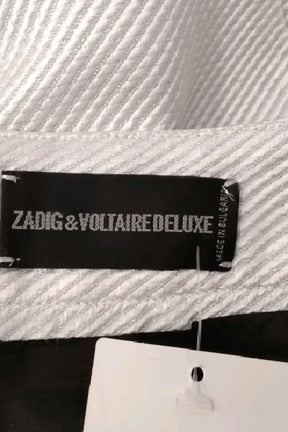 Mini jupe Zadig & Voltaire Doré en Coton