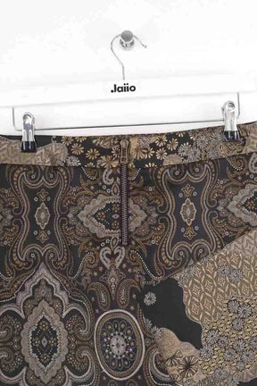 Mini jupe Zadig & Voltaire Doré en Synthétique