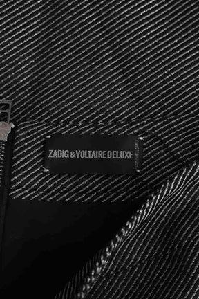 Mini jupe Zadig & Voltaire Noir en Coton