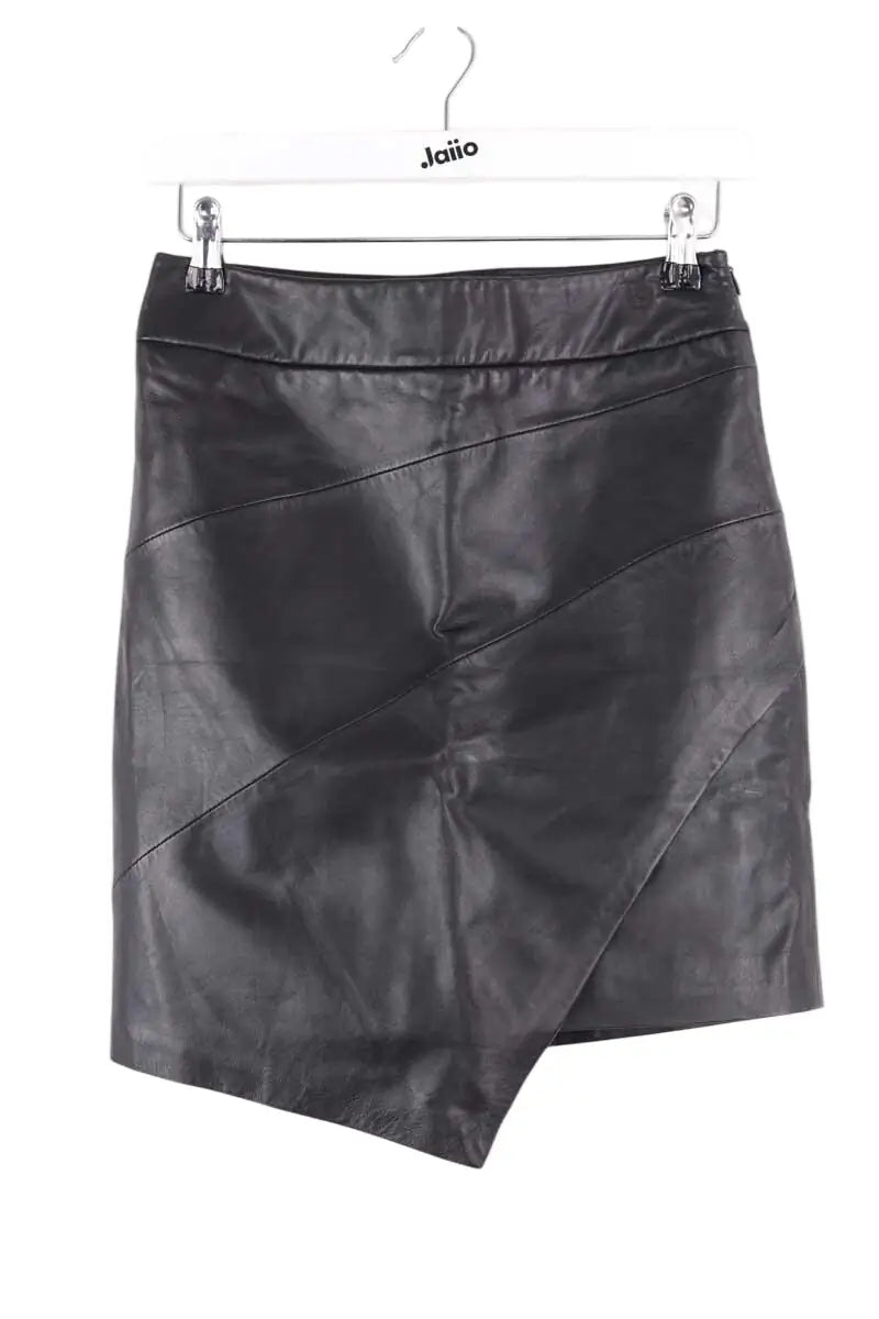 Mini jupe Zadig & Voltaire Noir en Cuir, taille XS - Seconde Main
