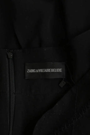 Mini jupe Zadig & Voltaire Noir en Synthétique