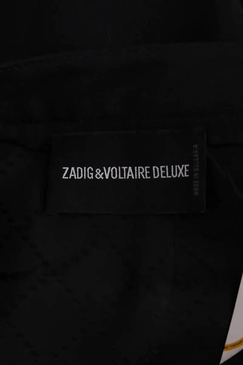 Mini jupe Zadig & Voltaire Noir en Synthétique