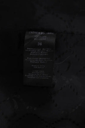 Mini jupe Zadig & Voltaire Noir en Synthétique
