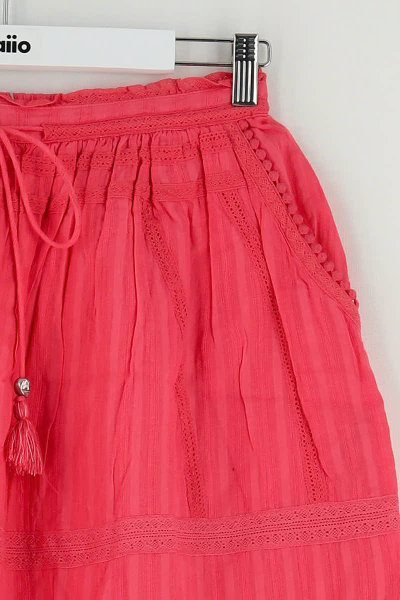Mini jupe Zadig & Voltaire Rose en Coton