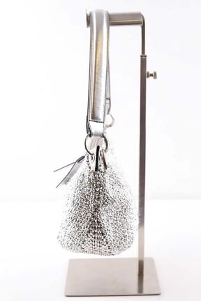 Mini sac Bash Argent en Tissu