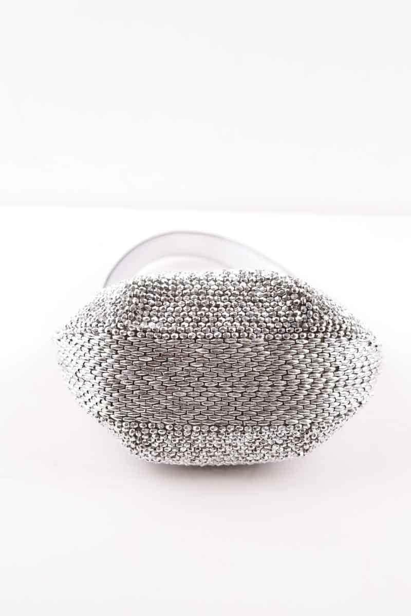 Mini sac Bash Argent en Tissu