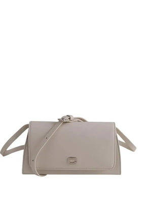 Mini sac Carel Ecru en Cuir - Seconde Main