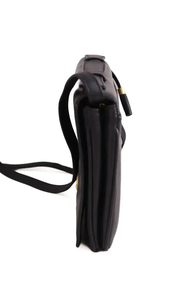 Mini sac Celine Messenger triomphe Noir en Cuir