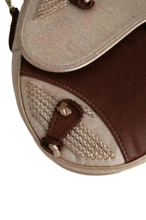 Mini sac Dior Saddle Marron en Cuir