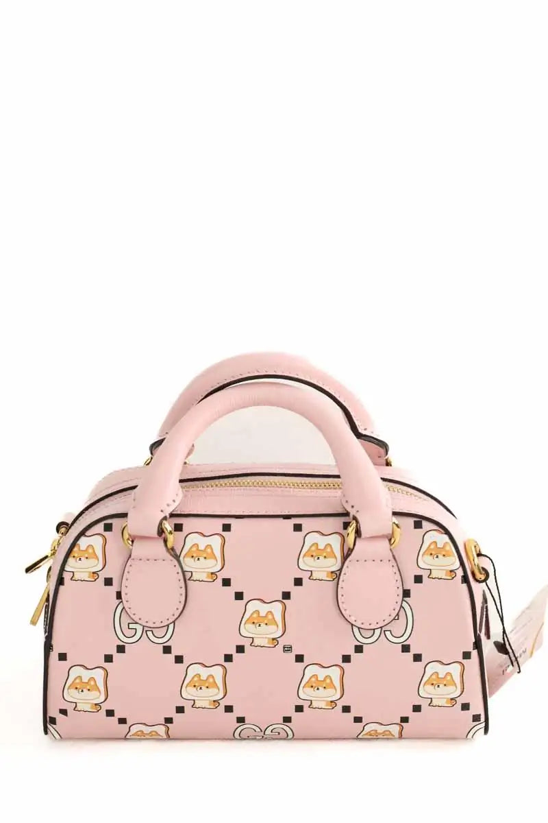 Mini sac Gucci Rose en Cuir