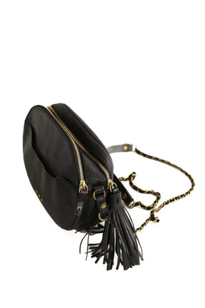 Mini sac Jérôme Dreyfuss Marc Noir en Cuir