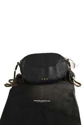 Mini sac Jérôme Dreyfuss Marc Noir en Cuir
