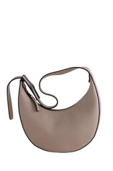 Mini sac Longchamp Le Foulonné petite Gris en Cuir - Seconde Main