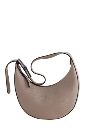 Mini sac Longchamp Le Foulonné petite Gris en Cuir - Seconde Main