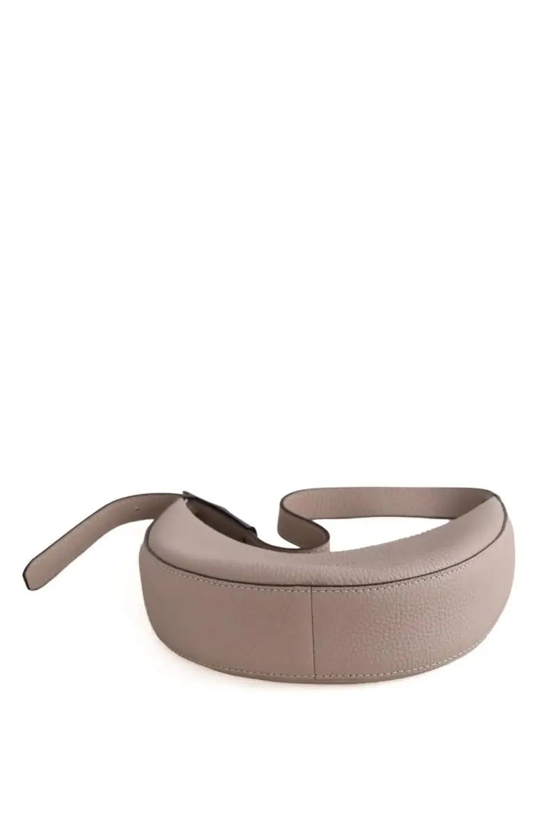 Mini sac Longchamp Le Foulonné petite Gris en Cuir