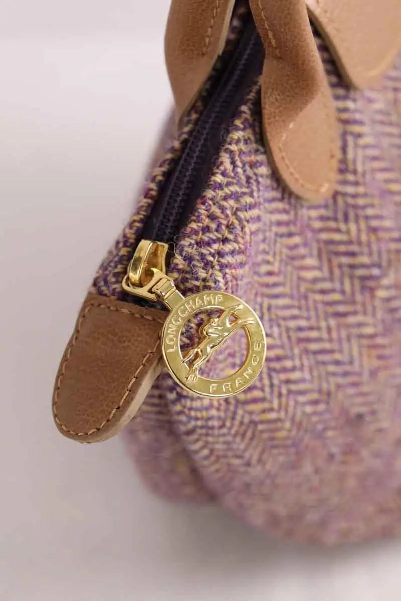 Mini sac Longchamp Marron en Tissu