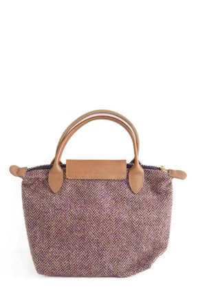 Mini sac Longchamp Marron en Tissu