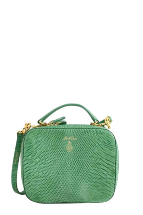 Mini sac Mark Cross Vert en Cuir - Seconde Main