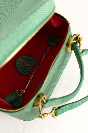 Mini sac Mark Cross Vert en Cuir