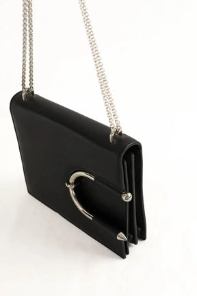 Mini sac Mugler Noir en Cuir
