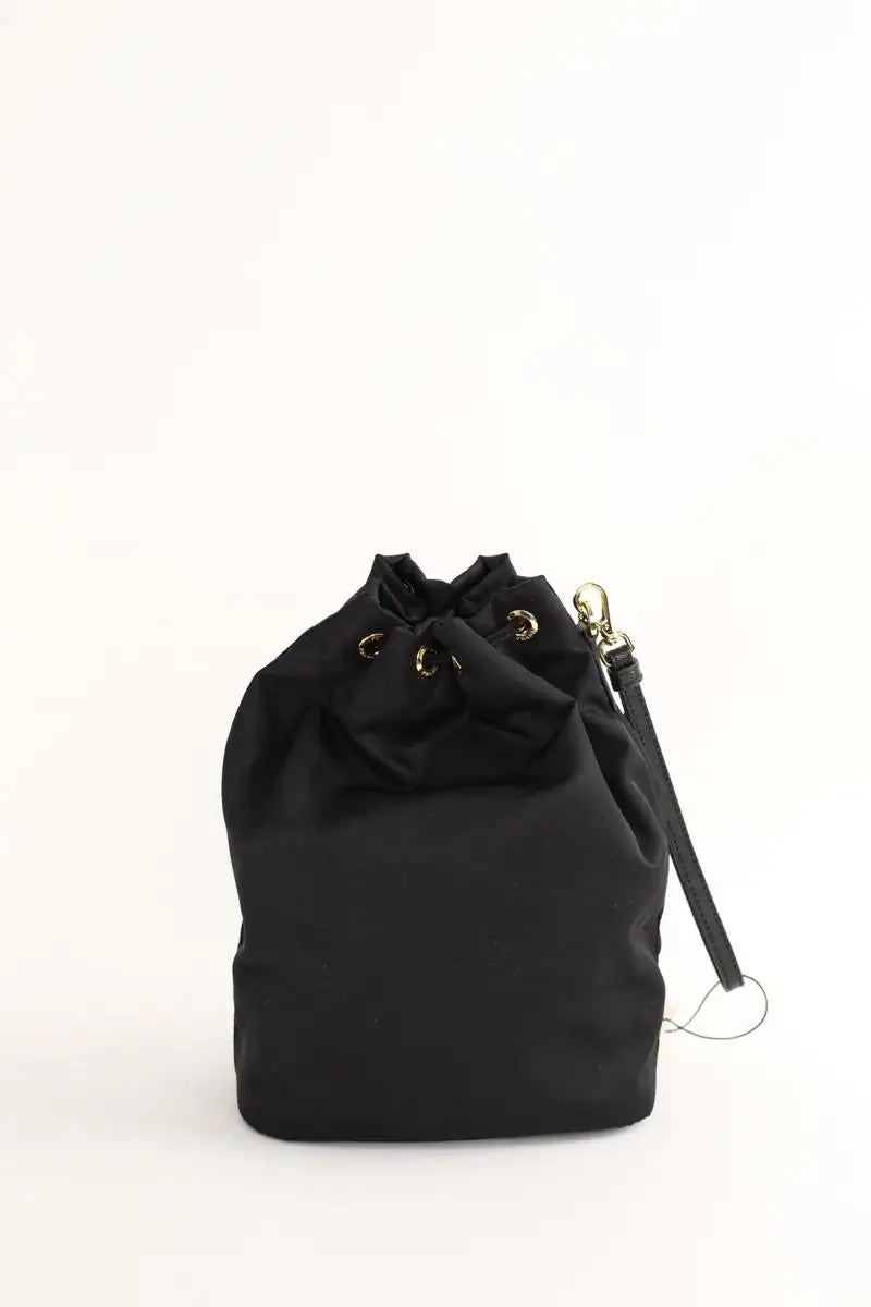 Mini sac Prada Noir en Tissu